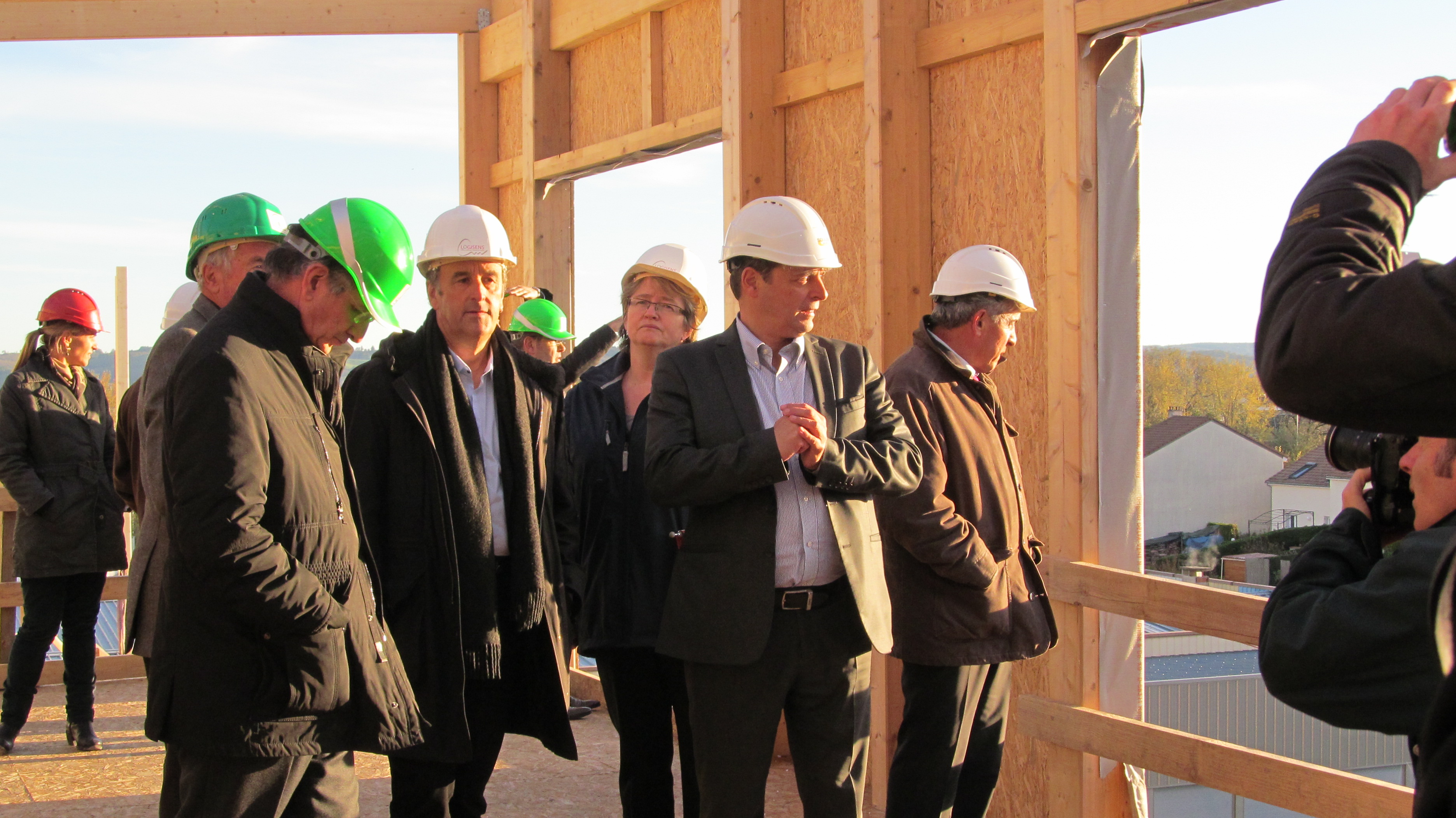 Visite de chantier du 29 octobre 2012