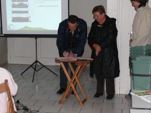 Signature charte d'engagement pour la réduction des déchets